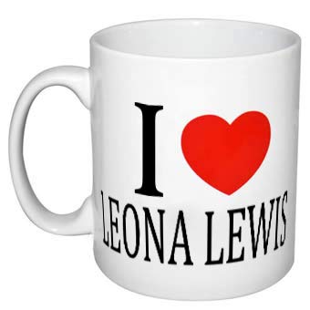 EC C229 I Love Leona Lewis Mug, Ceramic