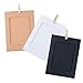 LEJHOME Paper Photo Frame, 30pcs Kraft Hanging Picture Frames Display for 4x6in Photo, Cardboard Photo Frames 30 Clothespins with 3 Ropes for Home Wall Decor, School and Office Decor