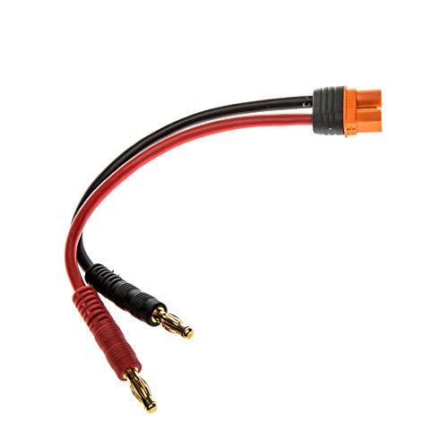 Spektrum Adaptateur : Batterie IC3/4 mm mâle avec Fils de 6", 13 AWG