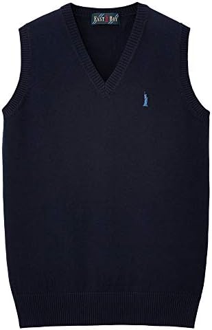 [イーストボーイ・スクール] 綿ベスト〈12G/ブルーラグーン女神/COOMAX) 0206046