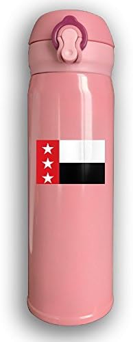 Xiazw5 Insulated Water Bottle Flag Of New Granada 500ml Double Walled Stainless Steel Commuter Vacuum Water Cup Mug Thermos Keeps Cold And Hot