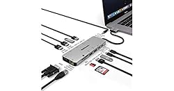 EZQuest USB C Hub - 13 in 2 USB C Docking