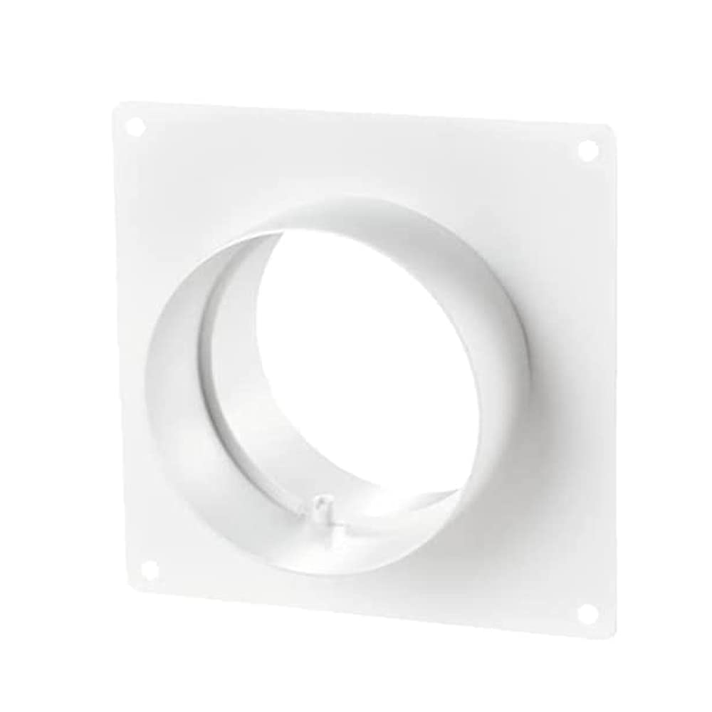 'FANTRONIX 100 mm Plastic Pipe Duct Connector with Spigot for Extractor (125 mm)