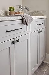 Amerock | Cabinet Pull | Matte Black | 7-9/16 inch