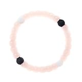 Frogsac Glow-in-Dark Fortune Bracelets (Pink with Black & White Stations)