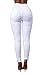 Pxmoda Women's Casual Stretch Skinny Pencil Pants High Waist Elastic Slim Jeans