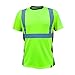 SafetyShirtz Men's SS360 Basic Class 2 - Type-R - UPF 40 - Reflective Safety Shirt, Yellow(Safety Green) - 4X-Large