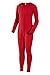 Indera Girl's Cotton 1 x 1 Rib Union Suit