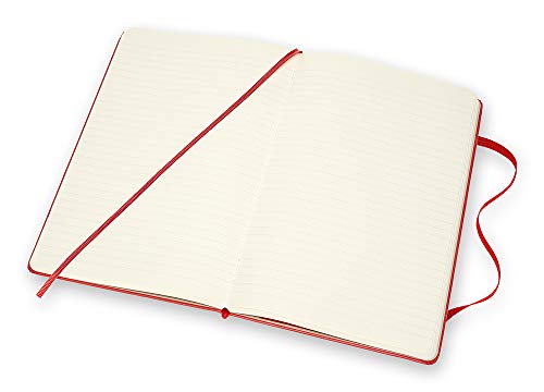 Moleskine-Limited-Edition-Harry-Potter-Notebook-Hard-Cover-Large-5-x-825-RuledLined-Geranium-Red-240-Pages