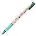 Dong-a Miffy Grip Oil Based Ink Ball Point Pen 0.38mm Excellent Writing (6 Color/pack of 24 Pens) Blue/black/red/green/Pink/sky Blue/