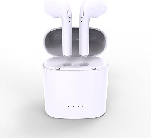 I7S PADEAR Double Ear Bluetooth Earbuds Wireless Headphones headsets Stereo In-ear Earpieces Earphones for Apple air pods iPhone 7/ 7 plus/ 6/ 6s plus Android