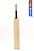 Sponex Cricket Tennis Kashmir Willow Bat with Cover (Full Size, Design Scoop (Plain))