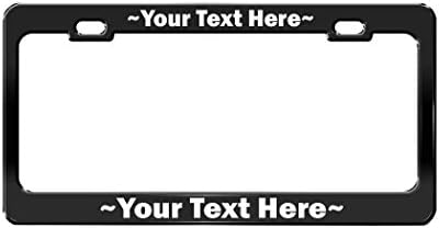 Custom Made Stainless Steel License Plate Frame Auto Car Accessory