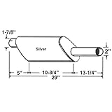 Muffler - Vertical Mount Ford 3910 2120 2110 4140 4000 2310 4330 4400 3500 4130 3400 4630 5000 2100 335 4500 4610 2000 3600 5200 2610 6600 4110 2910 3100 233 3000 5100 2810 4600 2600 4100 3930 3610