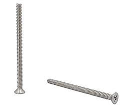 FixtureDisplays® 6-32 X 2" Stainless Flat Head