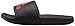 adidas Men's Adilette SC Slide Sandals, Core Black/Vivid Red/Core Black, 12
