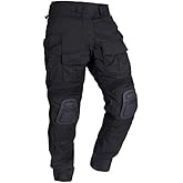 IDOGEAR OUTDOOR Tactical Men's G3 Combat Pants with Knee Pads Camouflage Pants Hunting Fishing Paintball Outdoor Pants