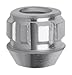 Gorilla Automotive 78621N Acorn Open End Chrome Wheel Locks (12mm x 1.25 Thread Size) - Pack of 4