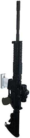 AR15 Gun Rack Single rifle wall mount M16 M4 with locking cable