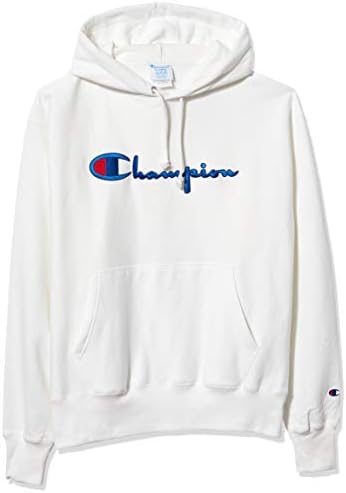 champion white hoodie mens