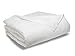 Natural Comfort White Down Alternative Comforter with Embossed Microfiber Shell, Light Weight Filled, Queen