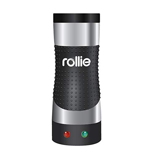 Rollie Egg cooker Automatic Electric Vertical (Stainless steel) / Egg sandwich,Egg rolls, Omelets, Scrambled eggs, Breakfast egg maker. Free cleaning brush + 25 recipes - Thumbnail 6