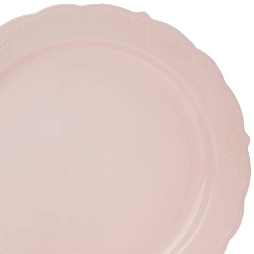 Silver Spoons Disposable Dinnerware SetVintage Collection, 10 Servings