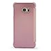 Samsung Galaxy S6 edge plus Case,Mirror Smart Clear View Window Flip Case Cover For Samsung Galaxy S6 edge plus - rose gold