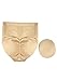 Yulee Womens Butt Lifter Padded Hip Enhancer Shapewear Control Panties Underwear (Large, Nude)