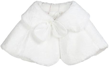 TRENDINAO Toddler Kids Girls Bowknot Coat Cloak Cappa Thick Clothes Outwear
