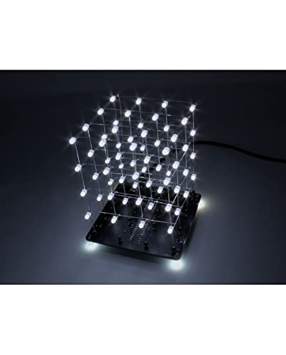 Hobby Components 4x4x4 64 LED cube kit (White)