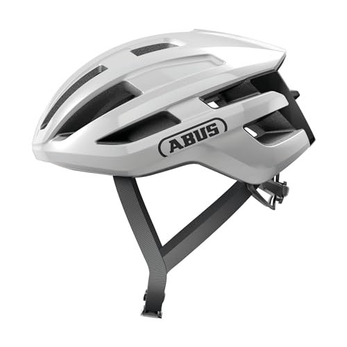 ABUS Rennradhelm PowerDome - leichter Fahrradhelm mit cleverem Belüftungssystem und aerodynamischem Profil - Made in Italy - für Damen und Herren - We
