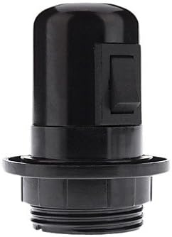 Lights Accessories, E27 Base Bulb Socket Lamp Holder with Switch (4A,250V) Bulb Accessories