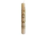Candle for Baptism, Confirmation or Wedding - Cirio Para Bautizo, Confirmacion O Boda (Dove design may vary slightly)