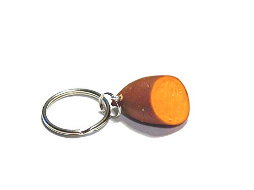 Sweet Potato Keychain - Tiny Food Jewelry - Thumbnail 3