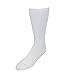Extra Wide Sock Co. Men's Big & Tall Cotton Medical Socks, White