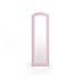 Guidecraft See and Store Dress-up Center - Pastel: Toddlers' Clothing Rack Wardrobe with Mirror & Shelves, Cubby Armoire with Bottom Tray - Kids Bedroom Furniture