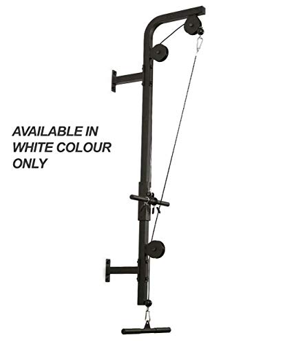 Senshi Japan Wall Gym, Wall Mounted Pulley Cable Machine - Perfect For Lat Pull Downs, Tricep Extensions, Tricep Pull Downs And All Cable Machine Exercises - The Ultimate Piece Of Home Gym Equipment