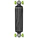Yocaher Blank/Checker Complete Drop Down Skateboards Longboard Black Widow 80A Grip Tape Aluminum Truck ABEC7 Bearing 70mm Skateboard Wheels