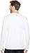 Columbia Men's PFG Zero Rules Long Sleeve Crew, UV Sun Protection, Moisture Wicking Fabric, White, Large