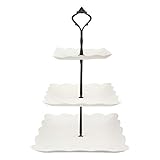 Lucky Will 3 Tier Cupcake Stand Plastic Tiered Tray