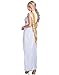 EraSpooky Women's Roman Lady Greek Goddess Costume(White, OneSize)