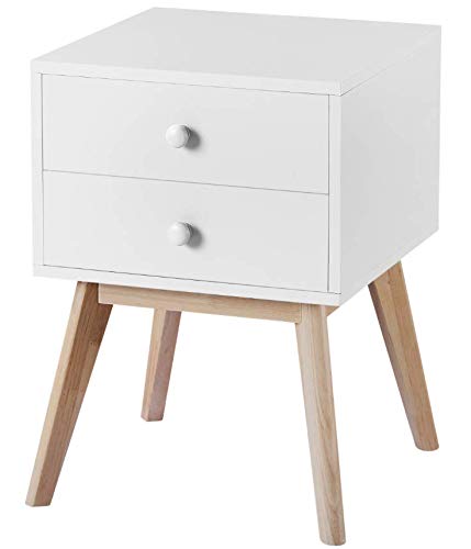 White Finish Nightstand Side End Table W Buy Online In Cayman Islands At Desertcart