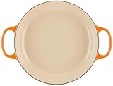 LE CREUSET Signature Shallow Casserole 30cm Flame Ss Knob Le Creuset view 3