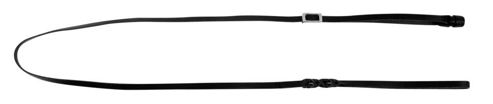 GoLeyGo dog leash Vegas, black, real leather, size M 1.05-1.65m, secure magnetic lock, incl. Adapter pin, dog leash for small dogs up to 60kg, maximum load 200kg