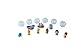 Squinkies Disney Fairies 9-Piece Bubble with Tiny Toys Series 3