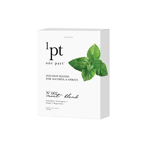 Teroforma 1PT Infusion Blends - Spirit & Alcohol Flavor Infuser Packets for Home Infusion, Single Pack 16g (Mint) - Thumbnail 4