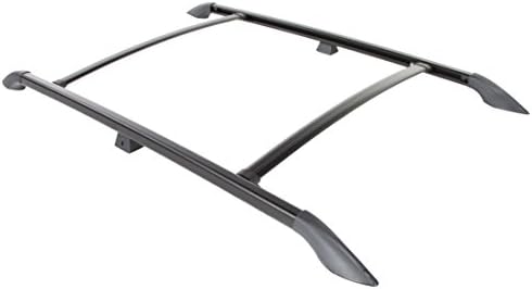 Perrycraft AV4578-B Aventura Black 45" W x 78" L Drill-in Installation Roof Rack - 110 lbs Capacity