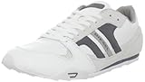 Diesel Men's Gunner Fashion Sneaker,White/Charcoal Grey,9.5 M US