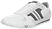 Diesel Men's Gunner Fashion Sneaker,White/Charcoal Grey,9.5 M US